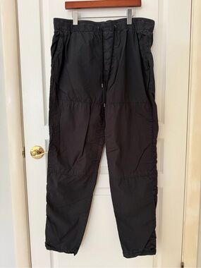 James Perse Men’s Oversized Knee Patch Pants Black Size 3